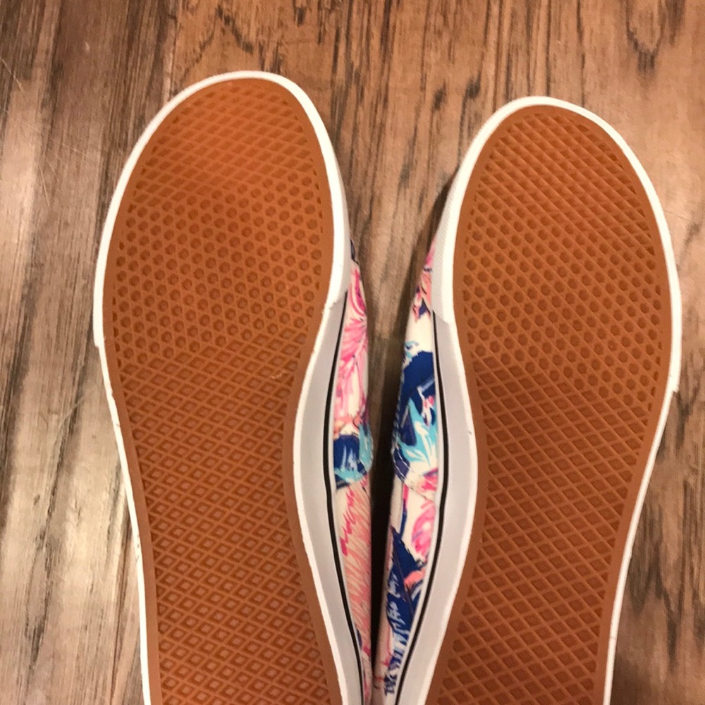 Vans floral women’s shoe - Picture 3 of 4